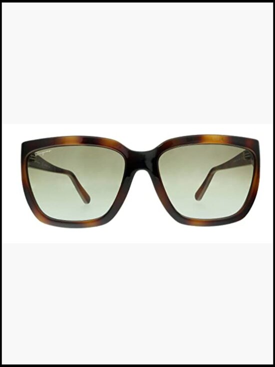 Salvatore Ferragamo Square Full Rim Sunglasses Non-Polarized UV Protection main image 4